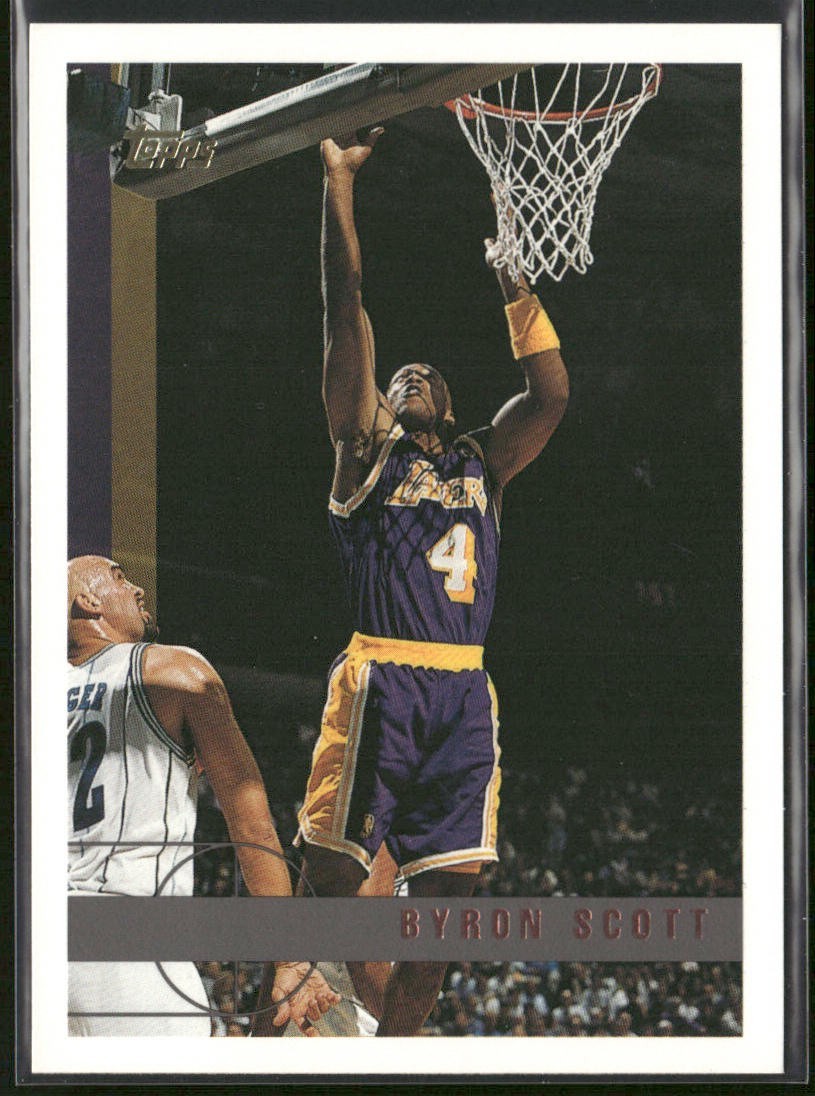 Byron Scott Player Lot Bundle 10 Different Basketball Cards BS001 Lakers Pacers back