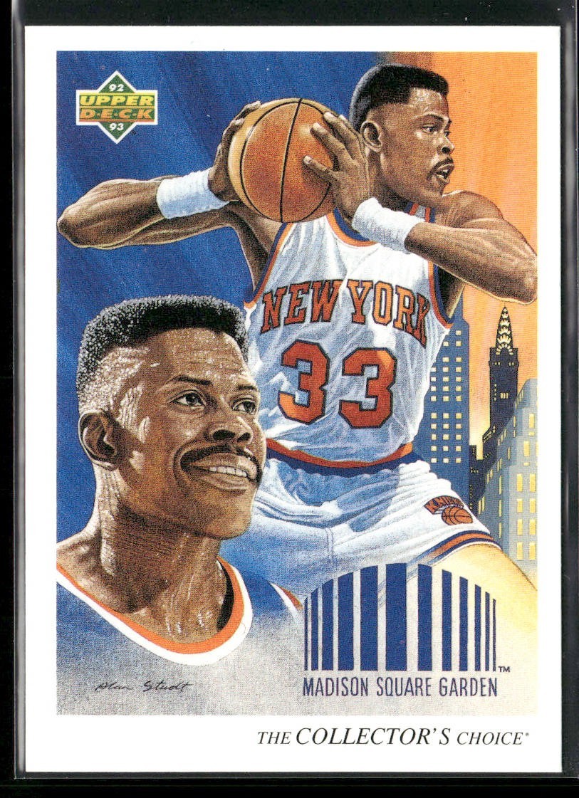 Patrick Ewing Player Lot Bundle 10 Basketball Cards PE002 New York Knicks back