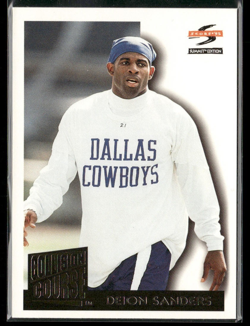 Deion Sanders Player Lot Bundle 10 Different Football Cards DS004 Falcons 49ers back