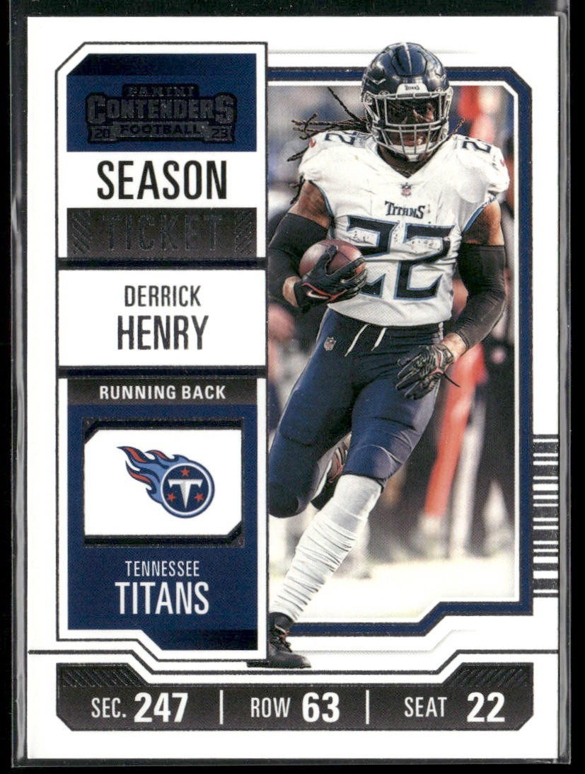 Derrick Henry Player Lot Bundle 10 Different Football Cards DH001 Titans Ravens back