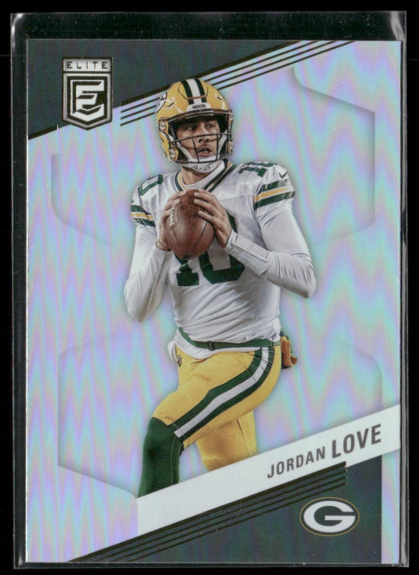 Jordan Love Player Lot Bundle 10 Different Football Cards JL001 Packers back