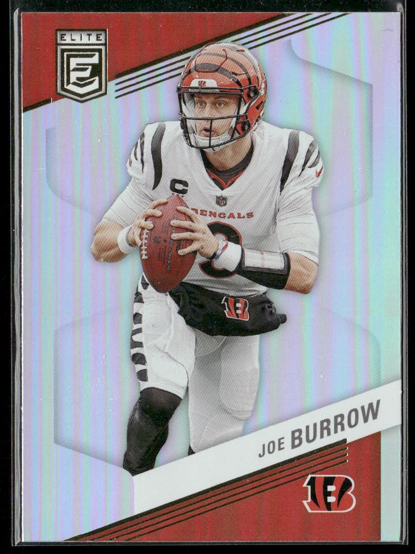 Joe Burrow Player Lot Bundle 10 Different Football Cards JB001 Bengals back