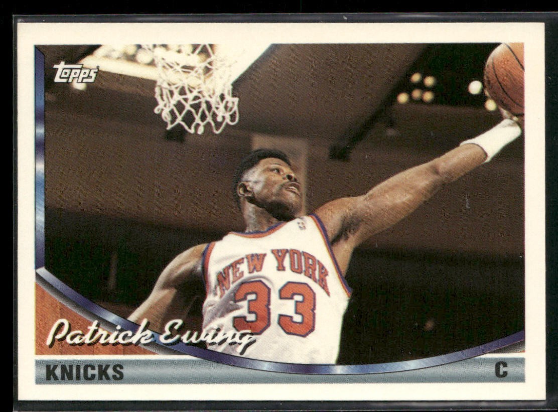 Patrick Ewing Player Lot Bundle 10 Basketball Cards PE005 New York Knicks back