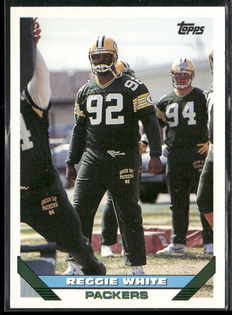 Reggie White Player Lot Bundle 10 Different Football Cards RW004 Eagles Packers back
