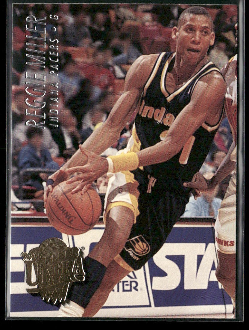 Reggie Miller Player Lot Bundle 10 Basketball Cards RM001 Pacers back