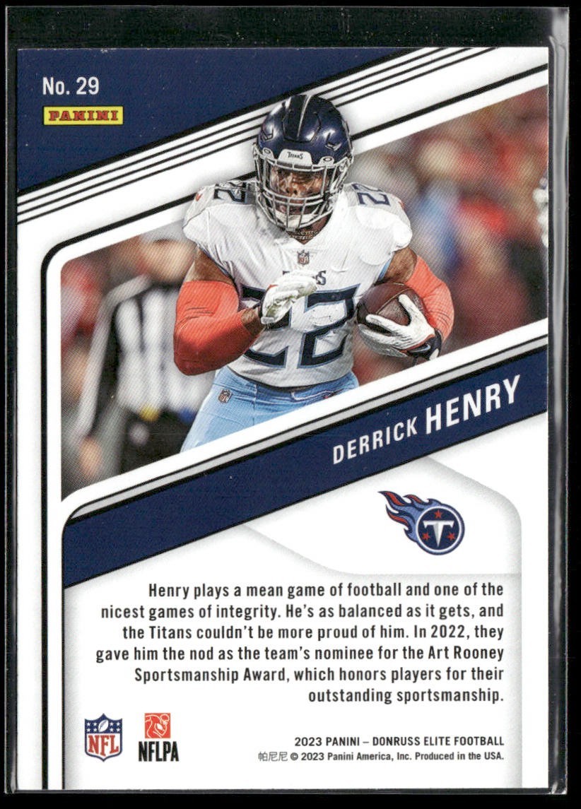 Derrick Henry Player Lot Bundle 10 Different Football Cards DH002 Titans Ravens back