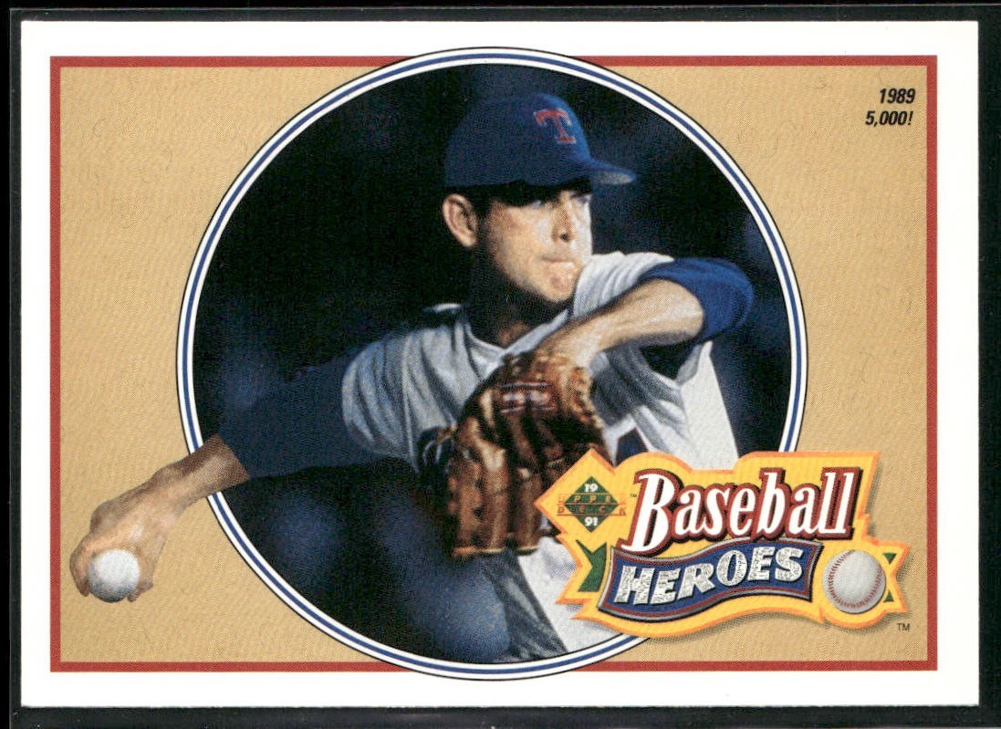 Nolan Ryan Player Lot Bundle 10 Different Baseball Cards NR004 Rangers back