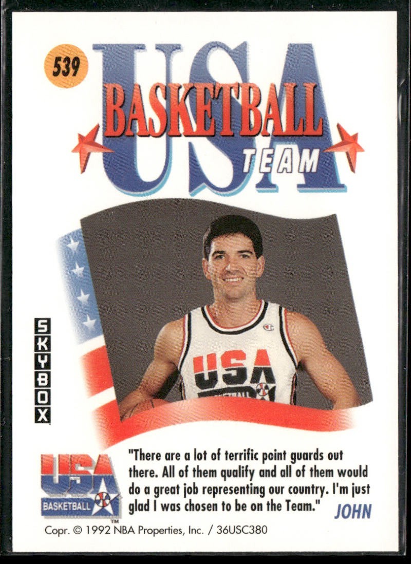 John Stockton Player Lot Bundle 10 Basketball Cards JS005 Utah Jazz back