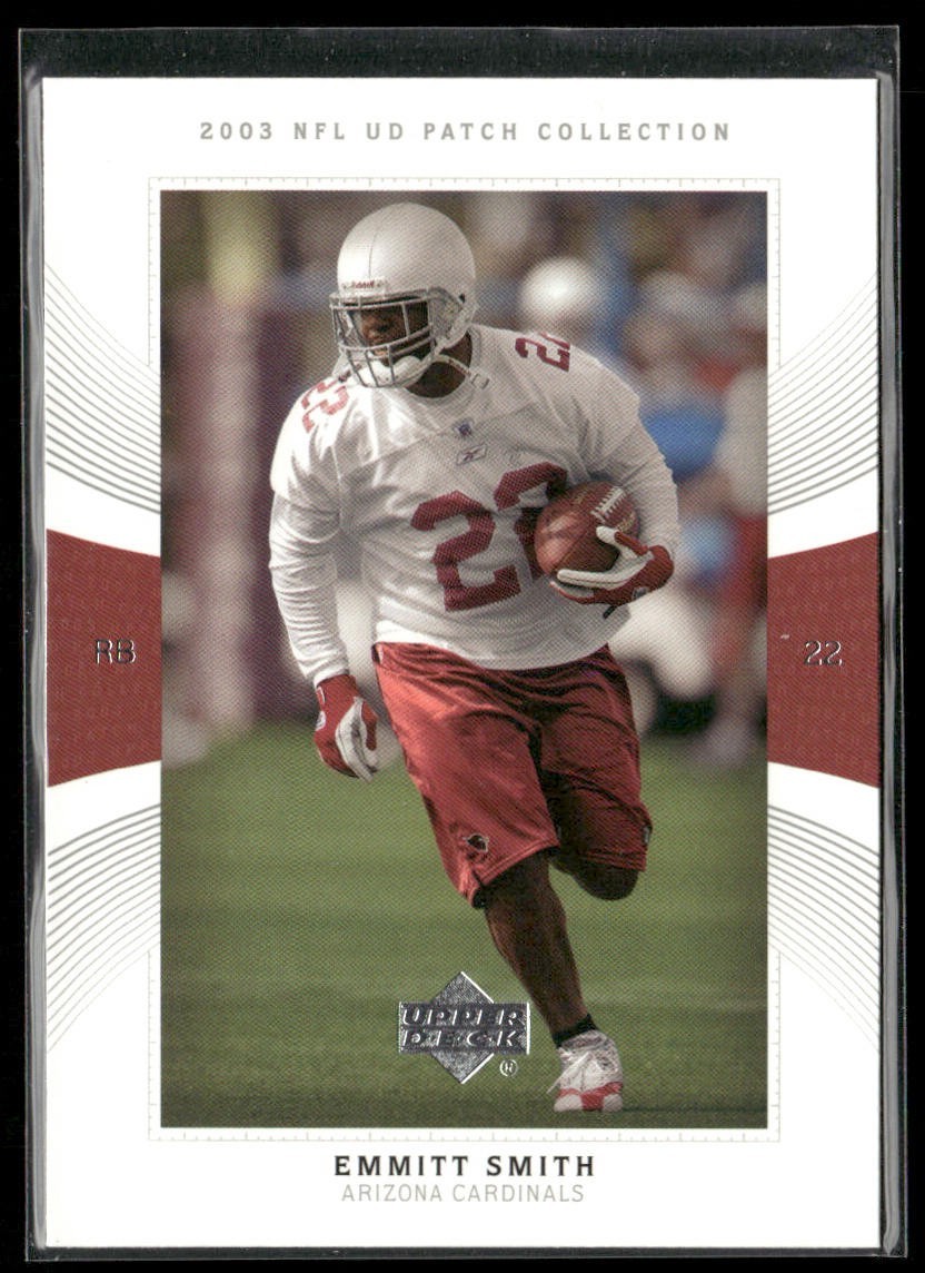 Emmitt Smith Player Lot Bundle 10 Different Football Cards ES003 Cowboys back