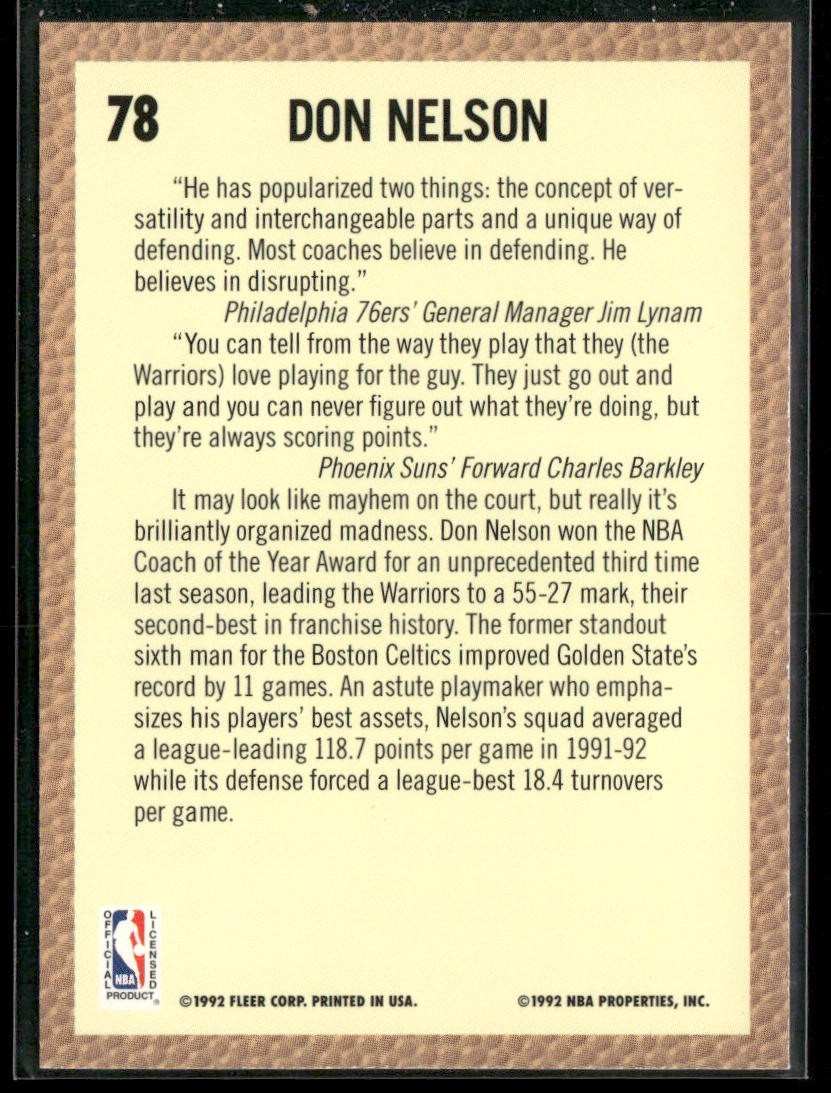 NBA Coaches Lot Bundle 10 Basketball Cards C001 Various Teams back
