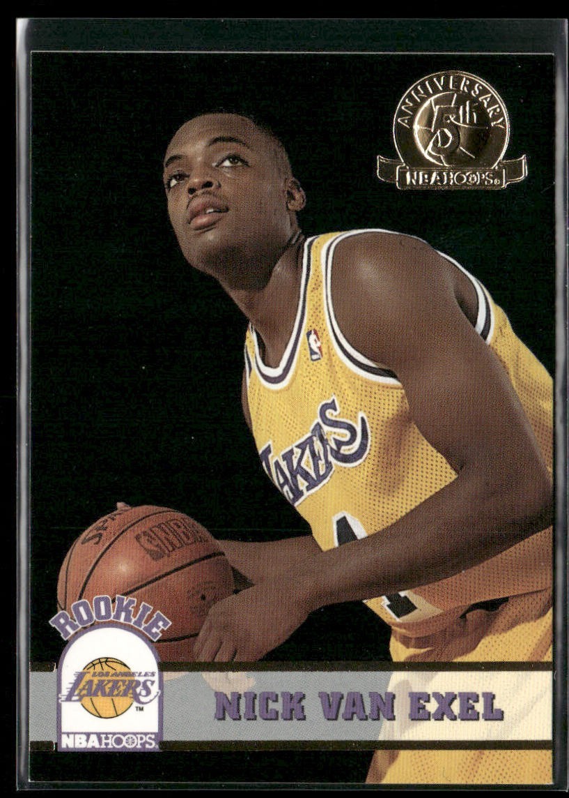 Nick Van Exel Player Lot Bundle 10 Basketball Cards NVE002 Lakers 2 RC's front