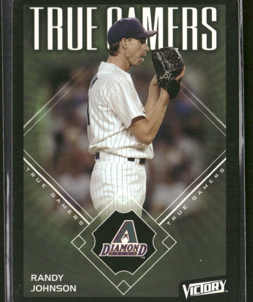 Randy Johnson Lot Bundle 10 Different Baseball Cards RJ001 Mariners back