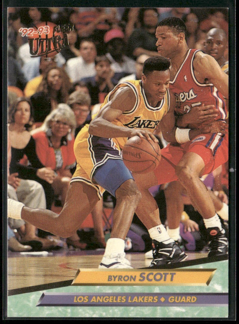 Byron Scott Player Lot Bundle 10 Different Basketball Cards BS002 Lakers Pacers back