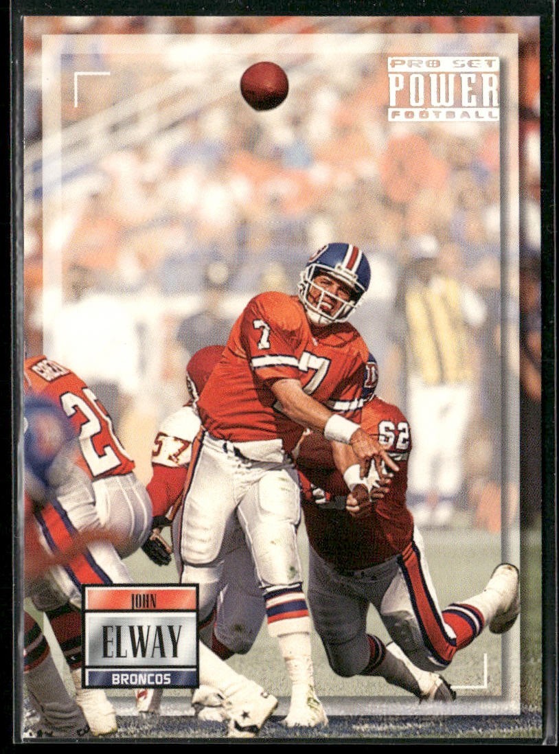 John Elway Player Lot Bundle 10 Different Football Cards JE003 Broncos back