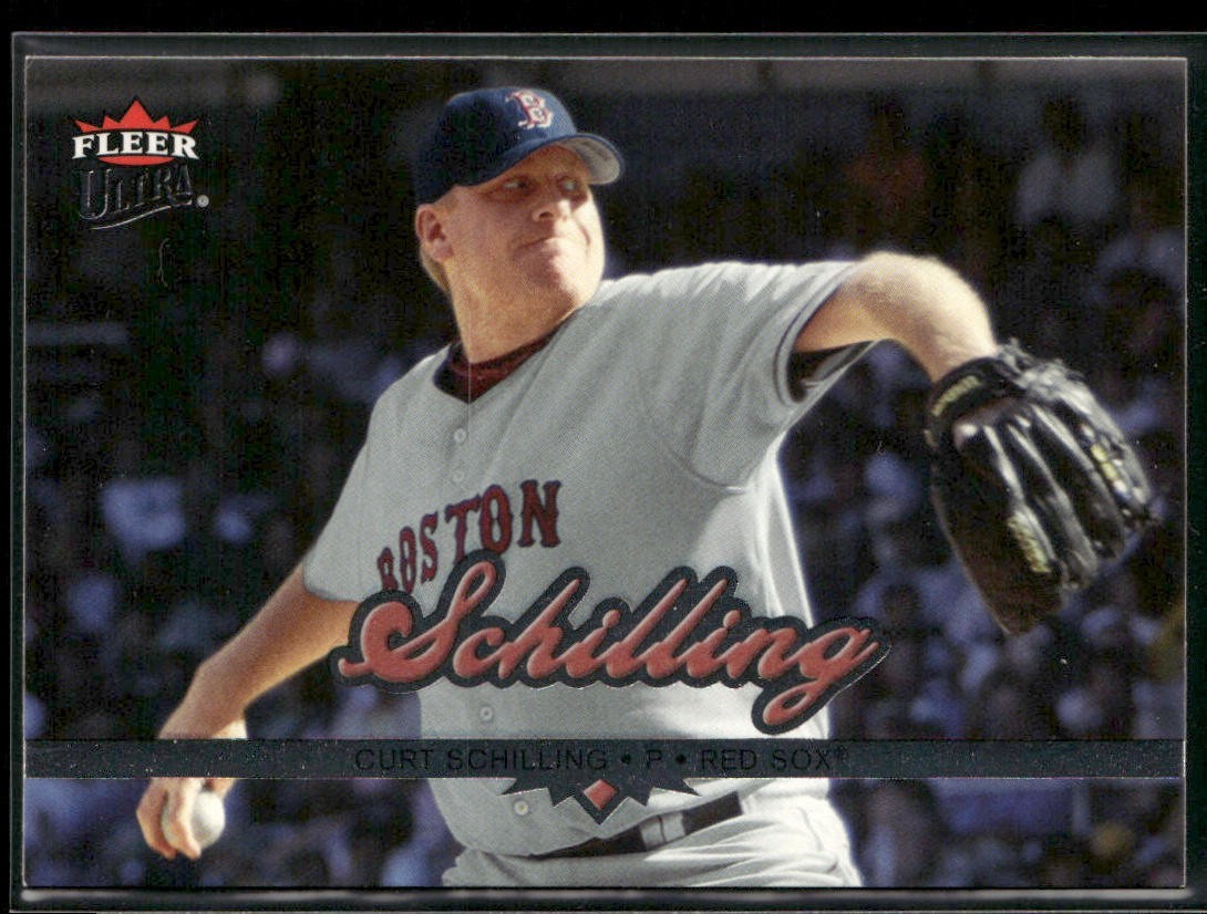 Curt Schilling Player Lot Bundle 10 Different Baseball Cards CS001 Orioles back