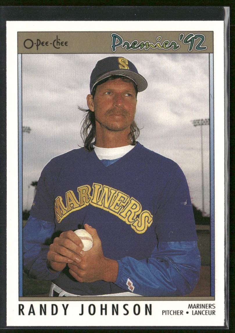 Randy Johnson Lot Bundle 10 Different Baseball Cards RJ001 Mariners front