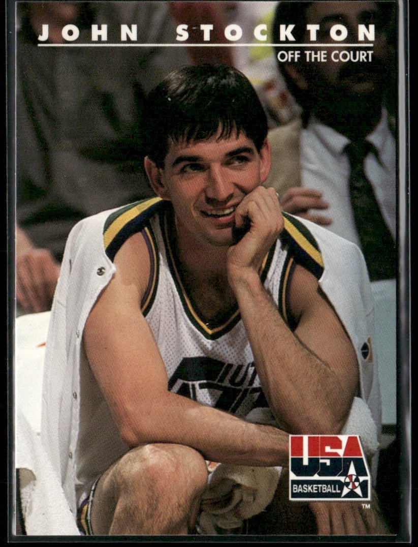 John Stockton Player Lot Bundle 10 Basketball Cards JS001 Utah Jazz back