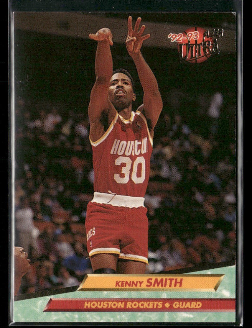 Kenny Smith Player Lot Bundle 10 Basketball Cards KS002 Rockets back