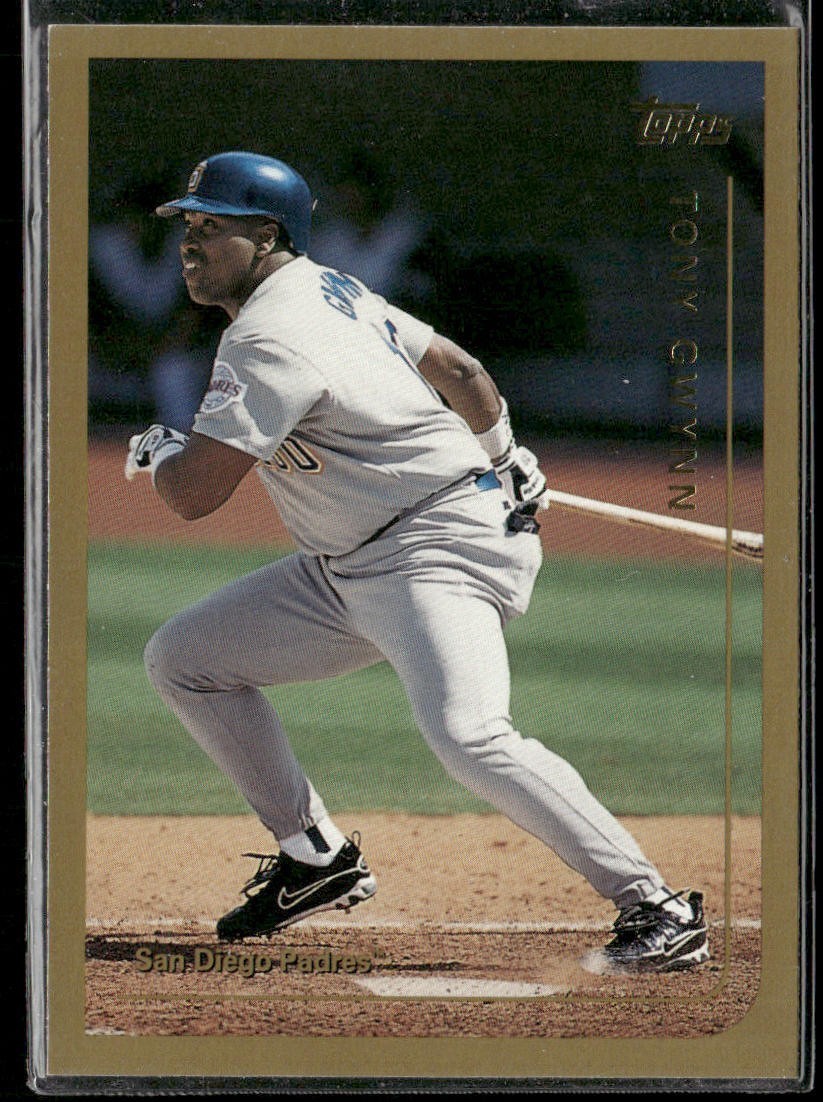 Tony Gwynn Lot Bundle 10 Different Baseball Cards TG001 Padres back