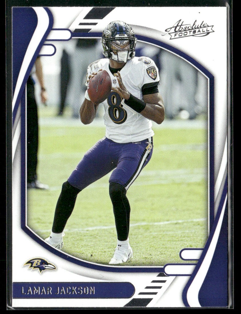 Lamar Jackson Player Lot Bundle 10 Different Football Cards LJ001 Ravens back