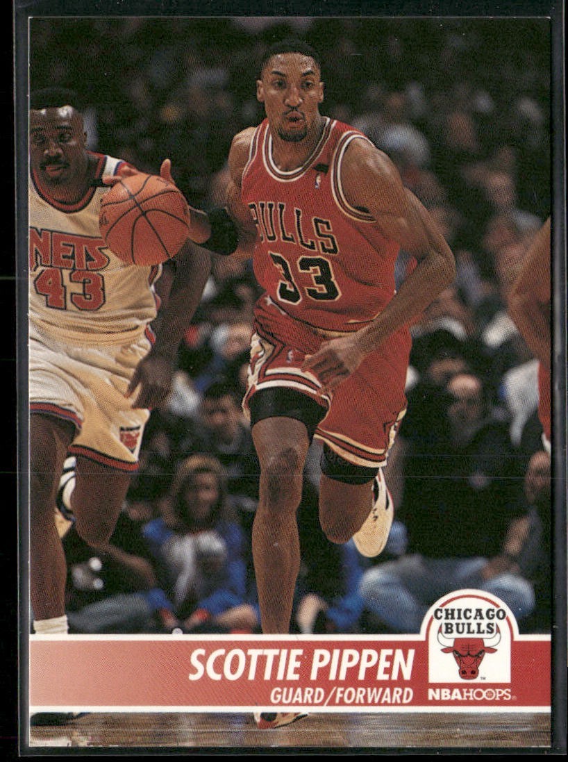 Scottie Pippen Player Lot Bundle 10 Basketball Cards SP001 Chicago Bulls back