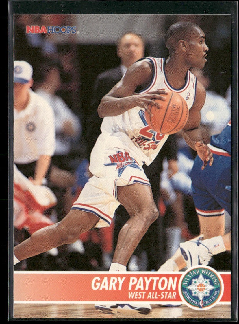 Gary Payton Player Lot Bundle 10 Basketball Cards GP002 Supersonics front