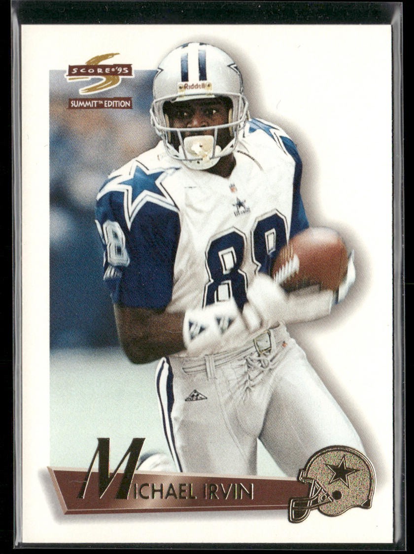 Michael Irvin Player Lot Bundle 10 Different Football Cards MI001 Cowboys back
