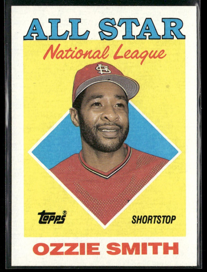 Ozzie Smith Player Lot Bundle 10 Different Baseball Cards OS001 Cardinals back