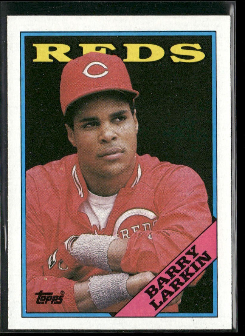 Barry Larkin Player Lot Bundle 10 Different Baseball Cards BL002 Reds back