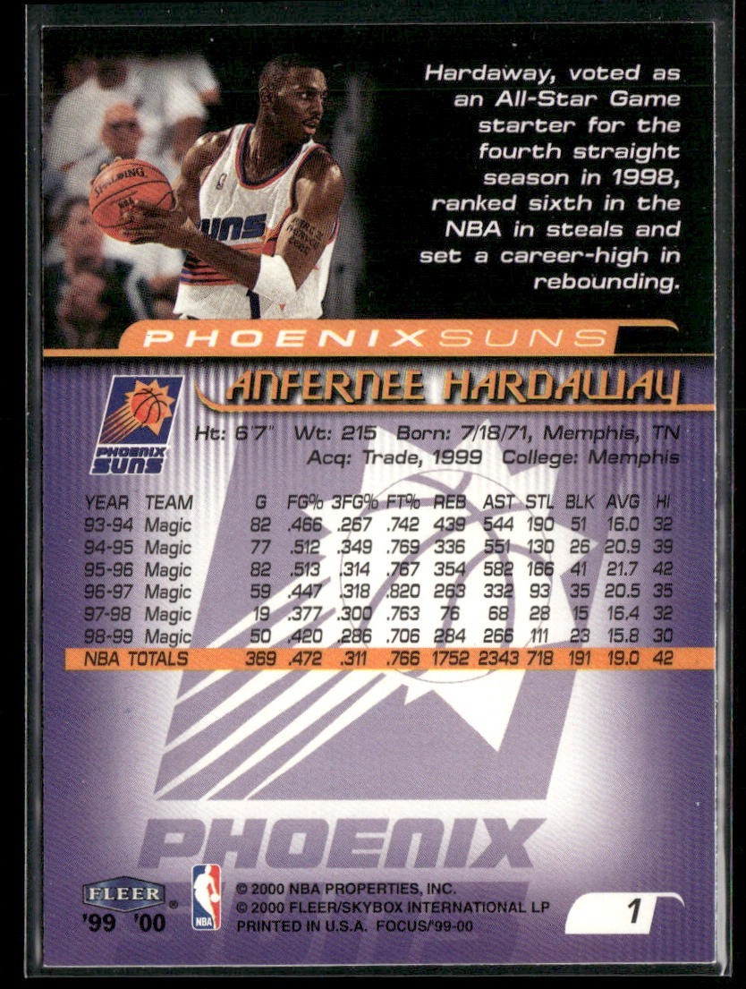 Anfernee "Penny" Hardaway Player Lot Bundle 10 Basketball Cards AH002 1 RC Magic back