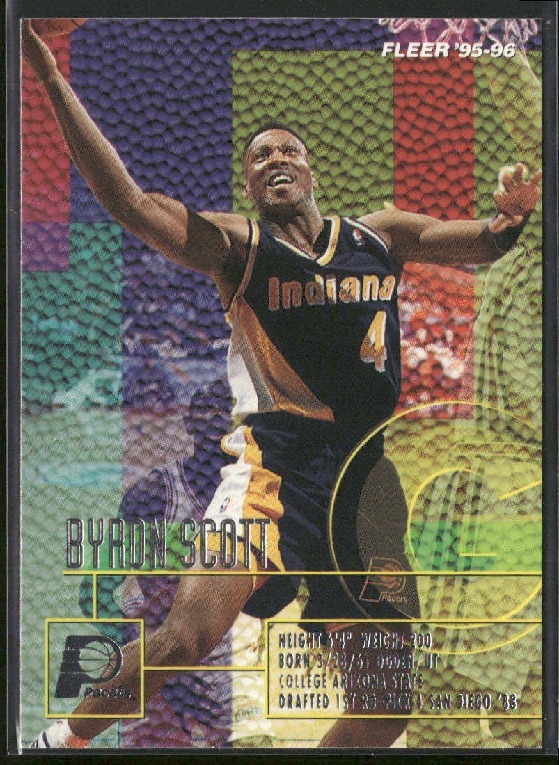 Byron Scott Player Lot Bundle 10 Different Basketball Cards BS001 Lakers Pacers back