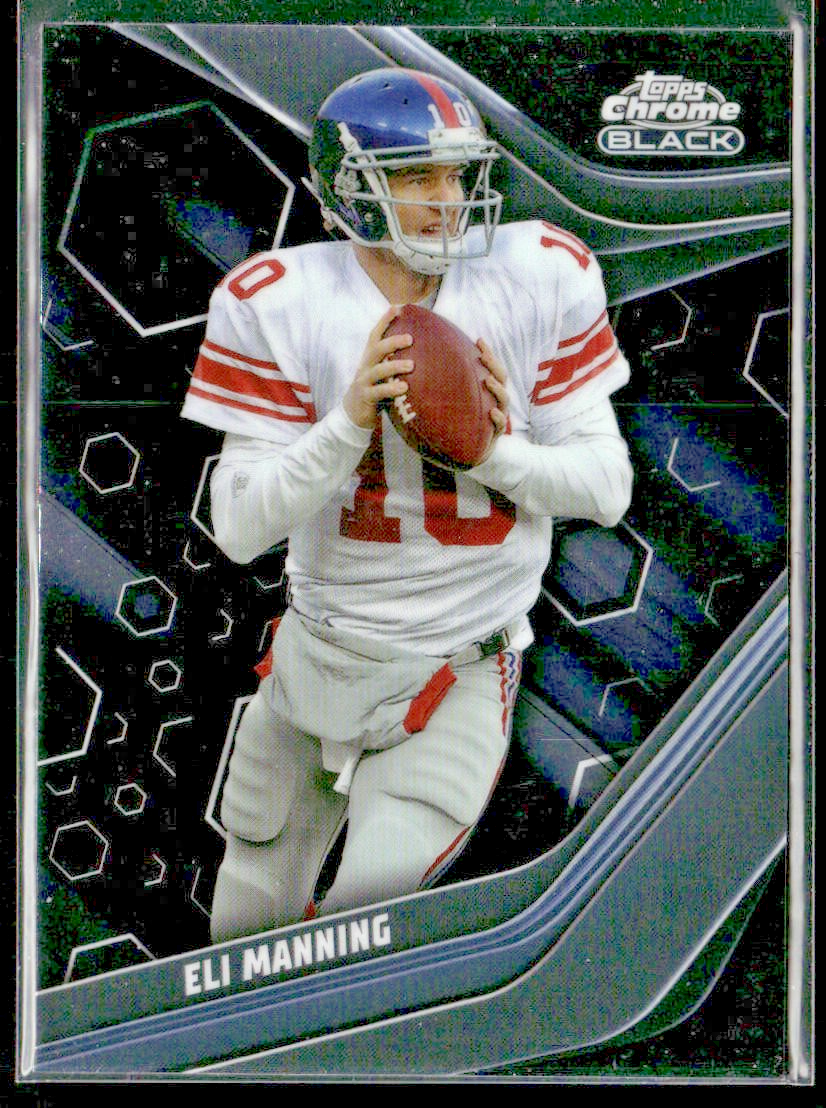 Eli Manning Player Lot Bundle 10 Football Cards EM001 Giants back