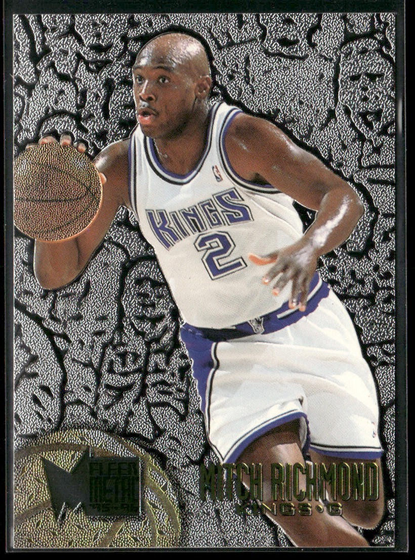 Mitch Richmond Player Lot Bundle 10 Basketball Cards MR001 Kings front