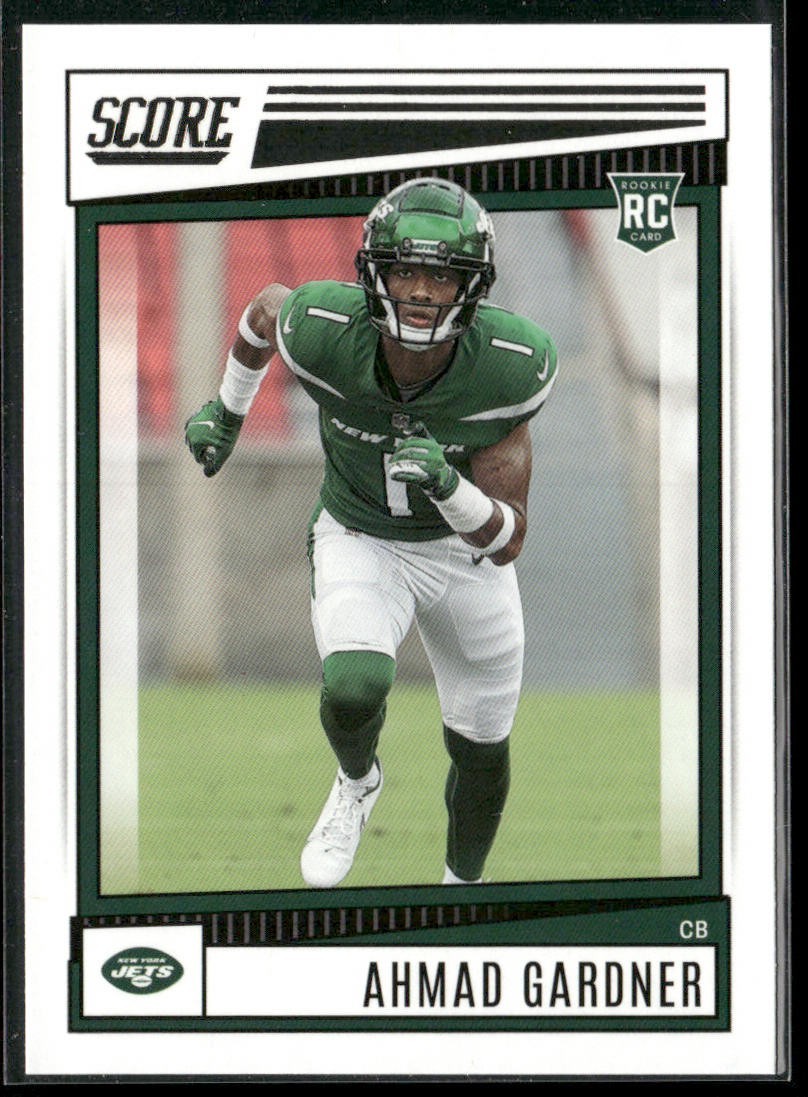 Ahmad Sauce Gardner Player Lot Bundle 10 Different Football Cards AG001 Jets 4RC back