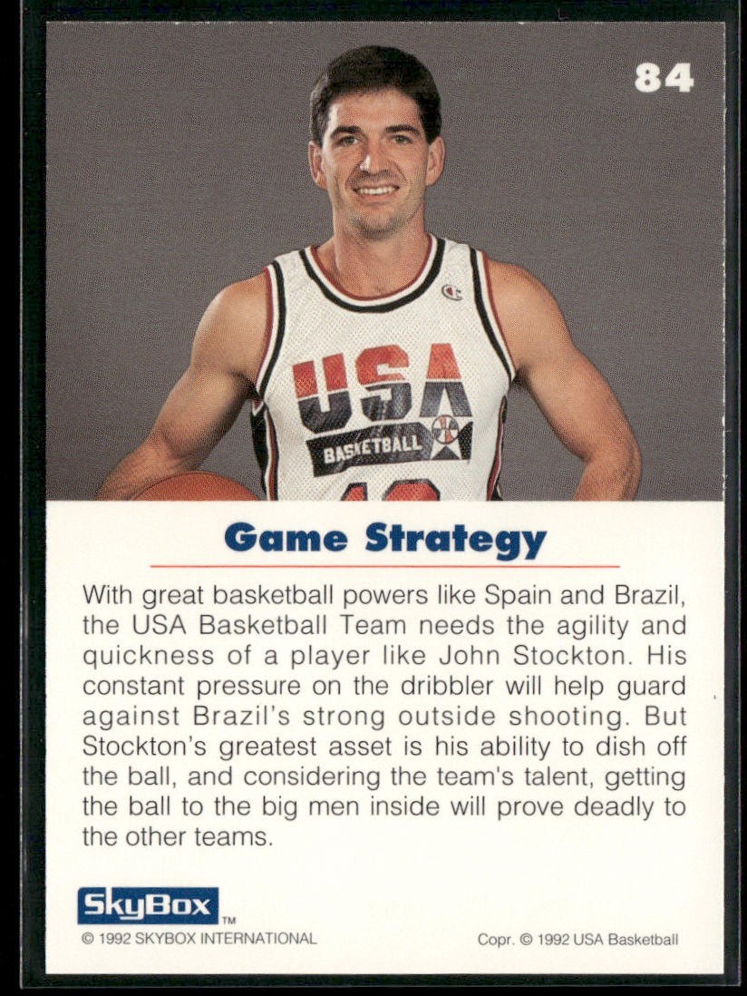 John Stockton Player Lot Bundle 10 Basketball Cards JS003 Utah Jazz back