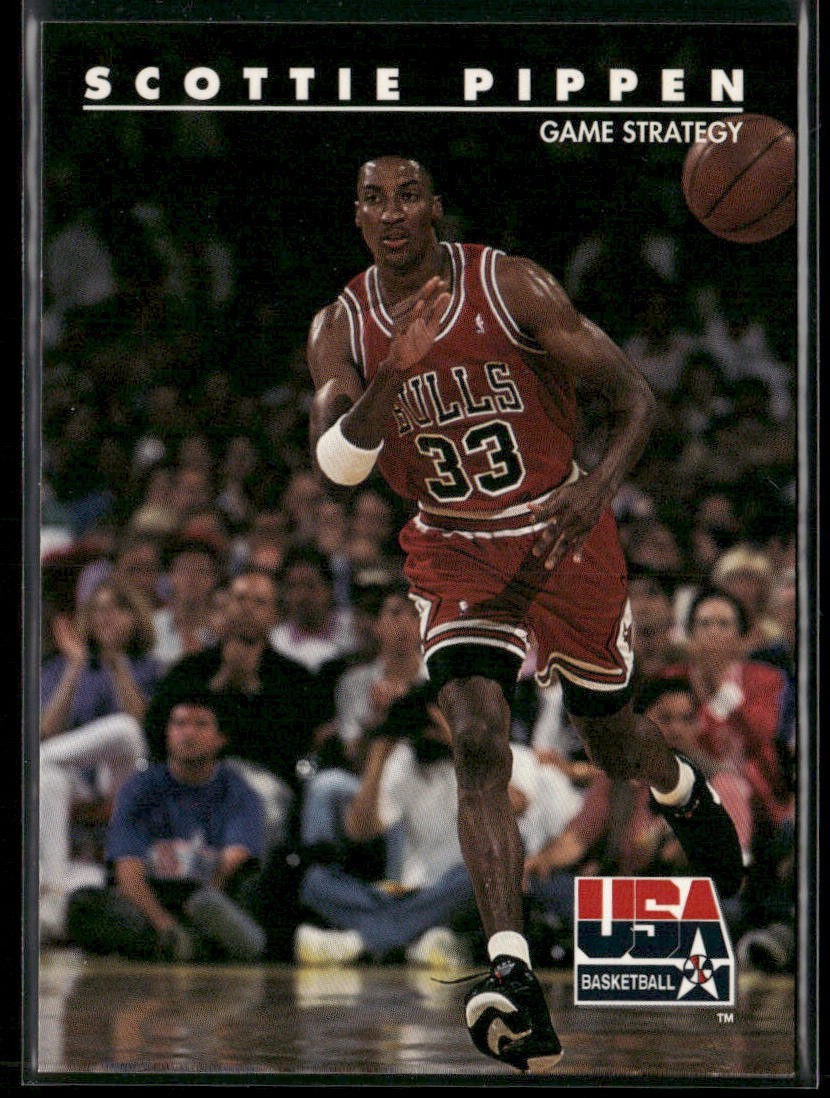 Scottie Pippen Player Lot Bundle 10 Basketball Cards SP005 Chicago Bulls back