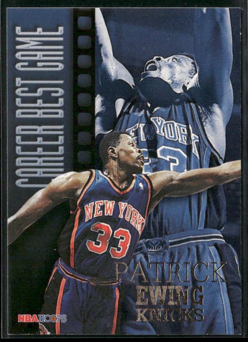 Patrick Ewing Player Lot Bundle 10 Basketball Cards PE006 New York Knicks back