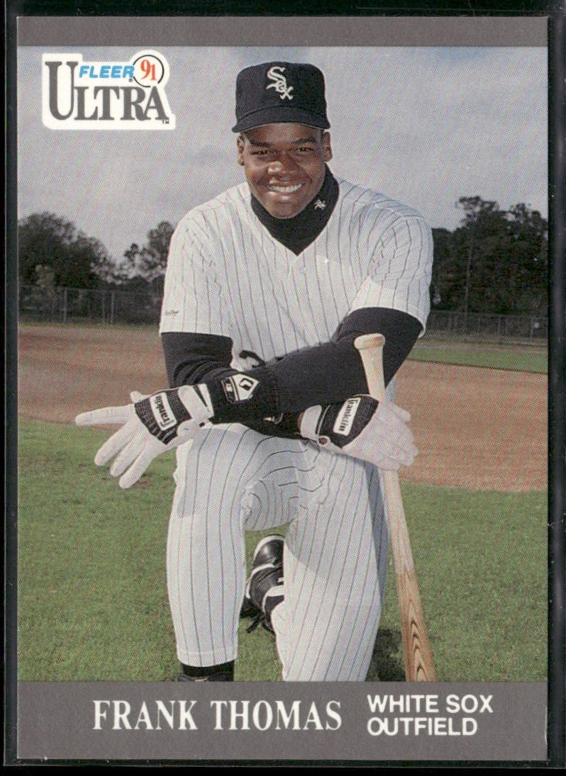 Frank Thomas Player Lot Bundle 10 Different Baseball Cards FT001 White Sox back