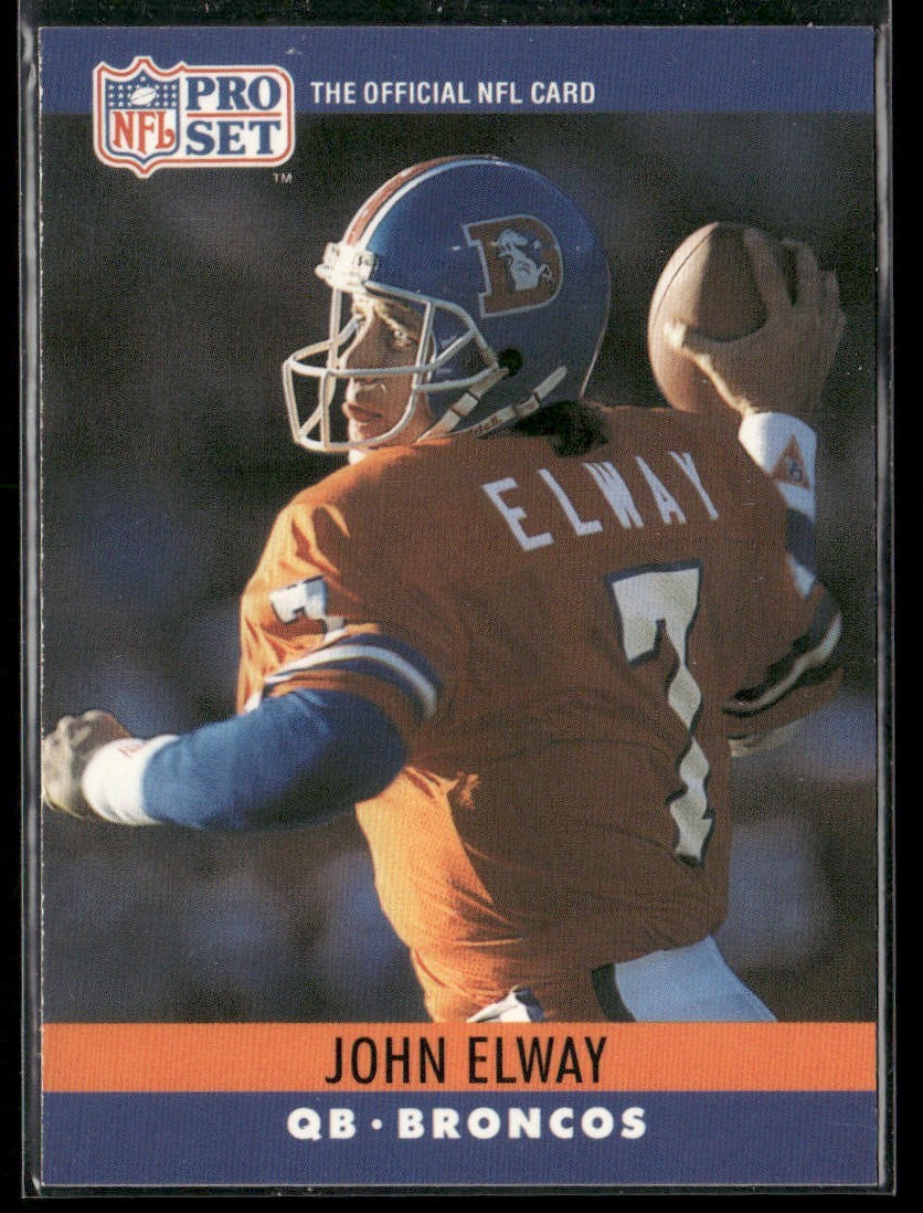 John Elway Player Lot Bundle 10 Different Football Cards JE007 Broncos back
