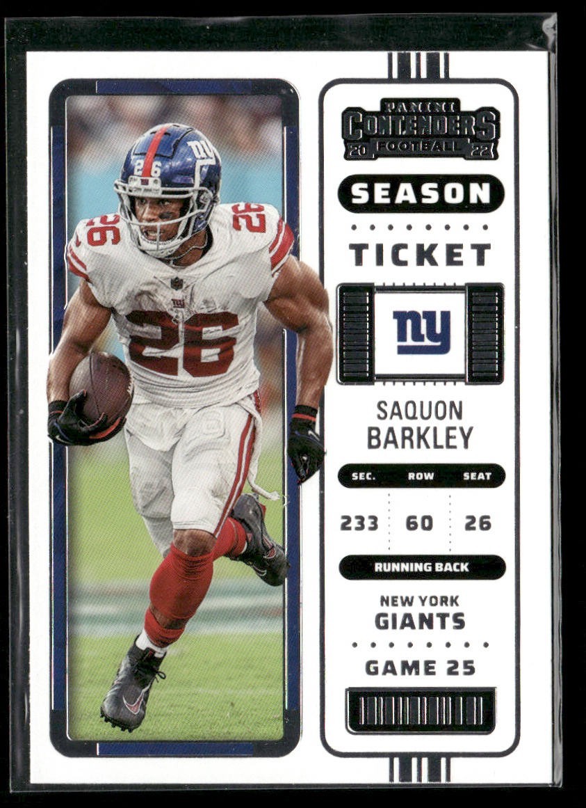 Saquon Barkley Player Lot Bundle 10 Different Football Cards SB003 Giants back