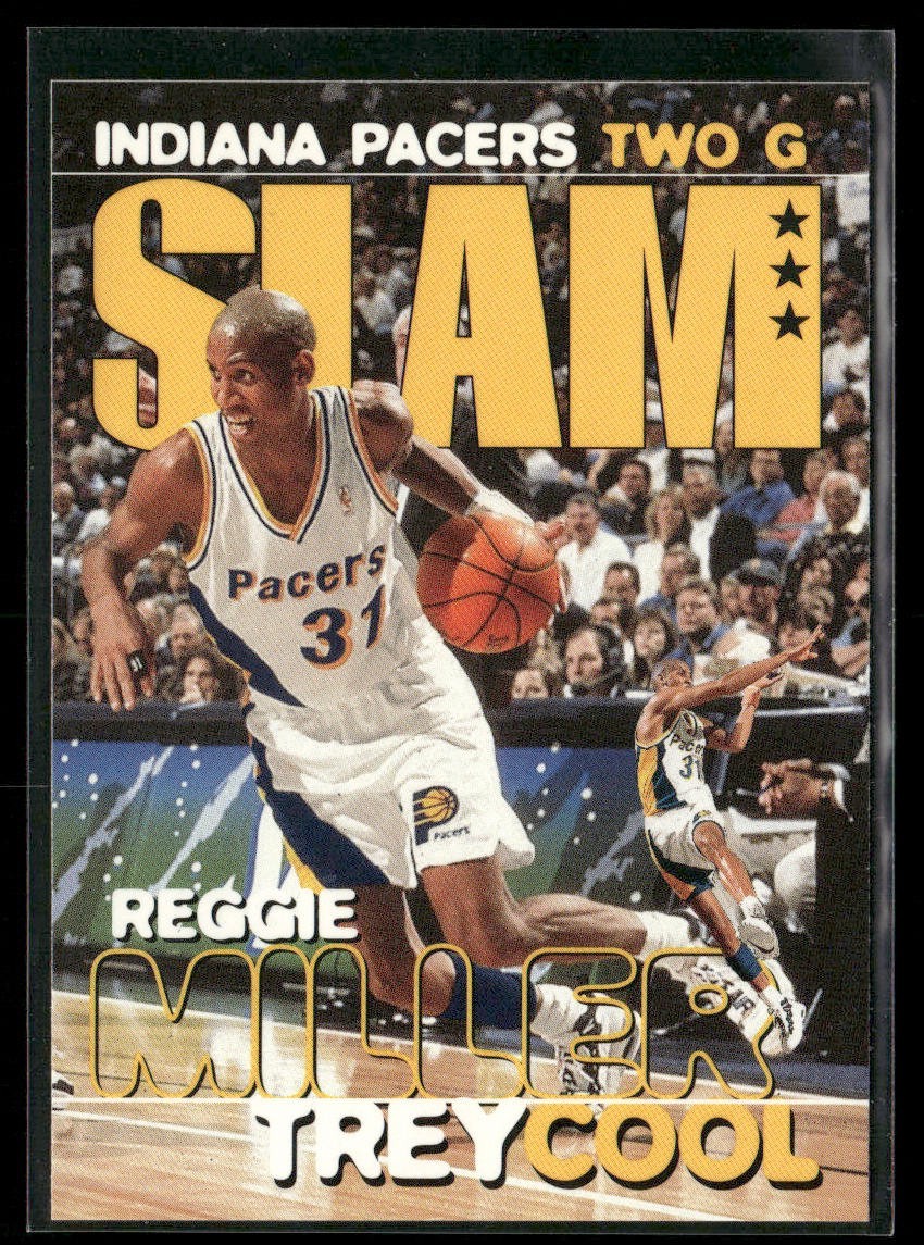 Reggie Miller Player Lot Bundle 10 Basketball Cards RM001 Pacers back