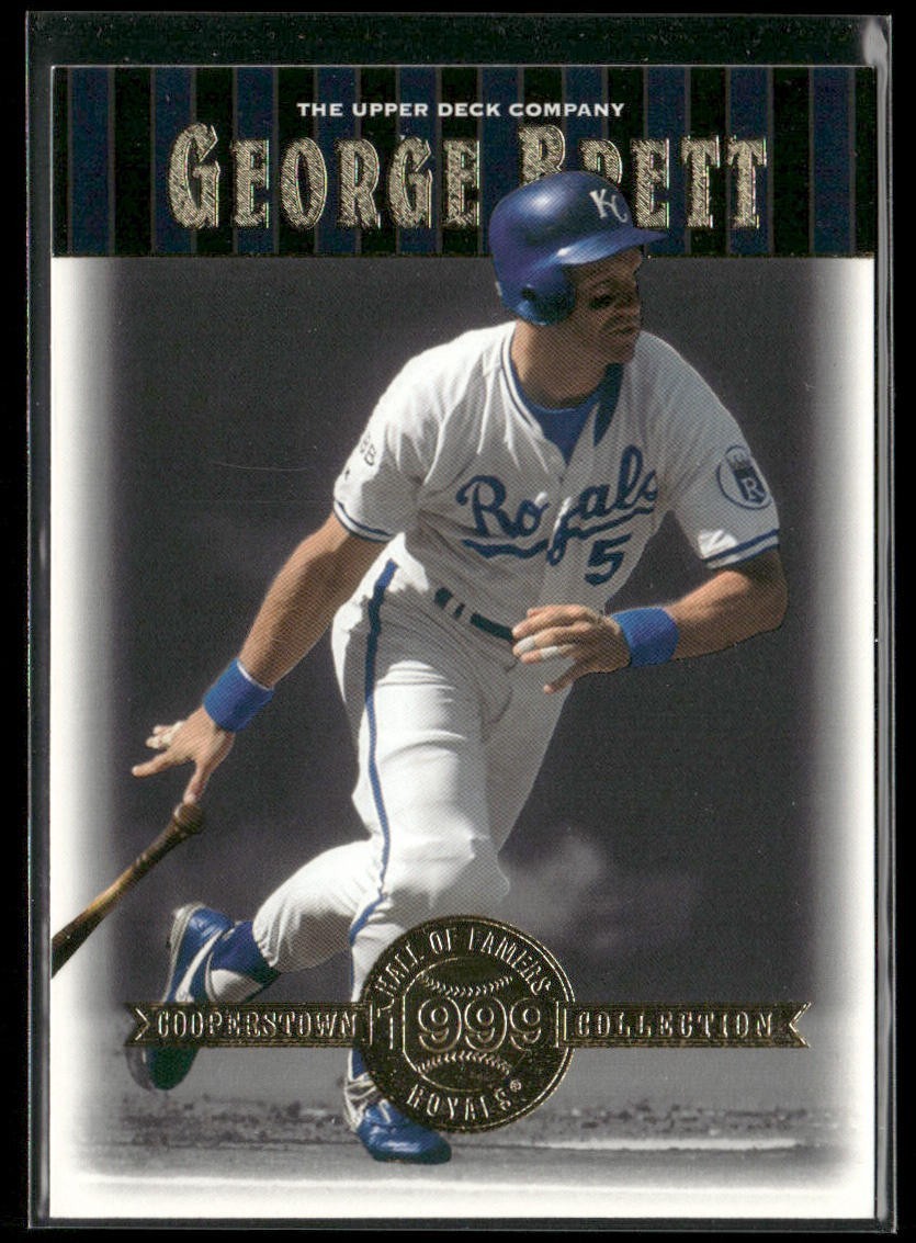 George Brett Player Lot Bundle 10 Different Baseball Cards GB001 Royals front