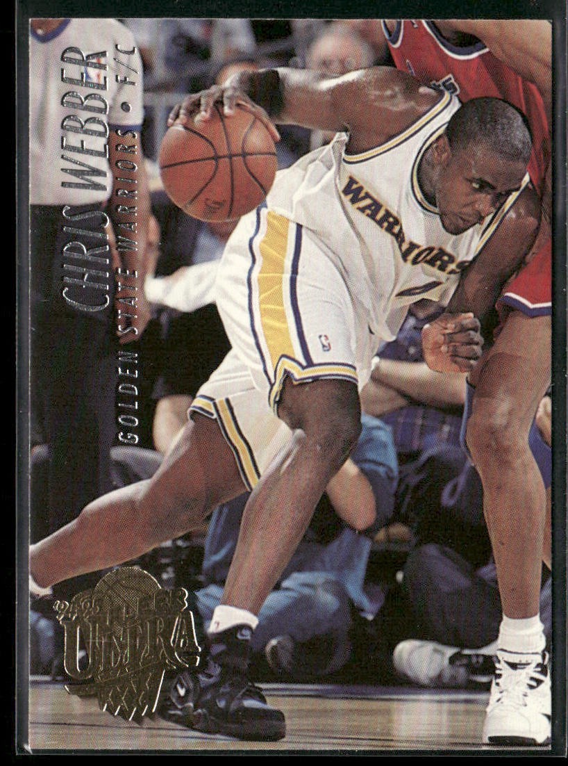 Chris Webber Player Lot Bundle 10 Basketball Cards CW002 Warriors 1 RC back