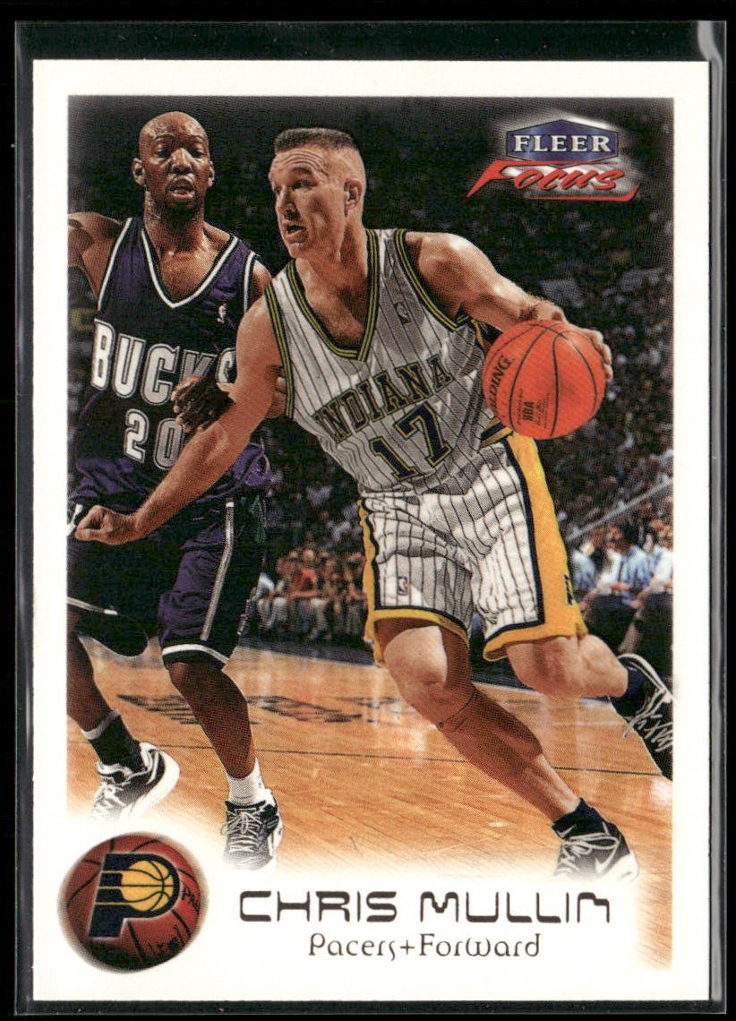 Chris Mullin Player Lot Bundle 10 Basketball Cards CM003 Warriors back