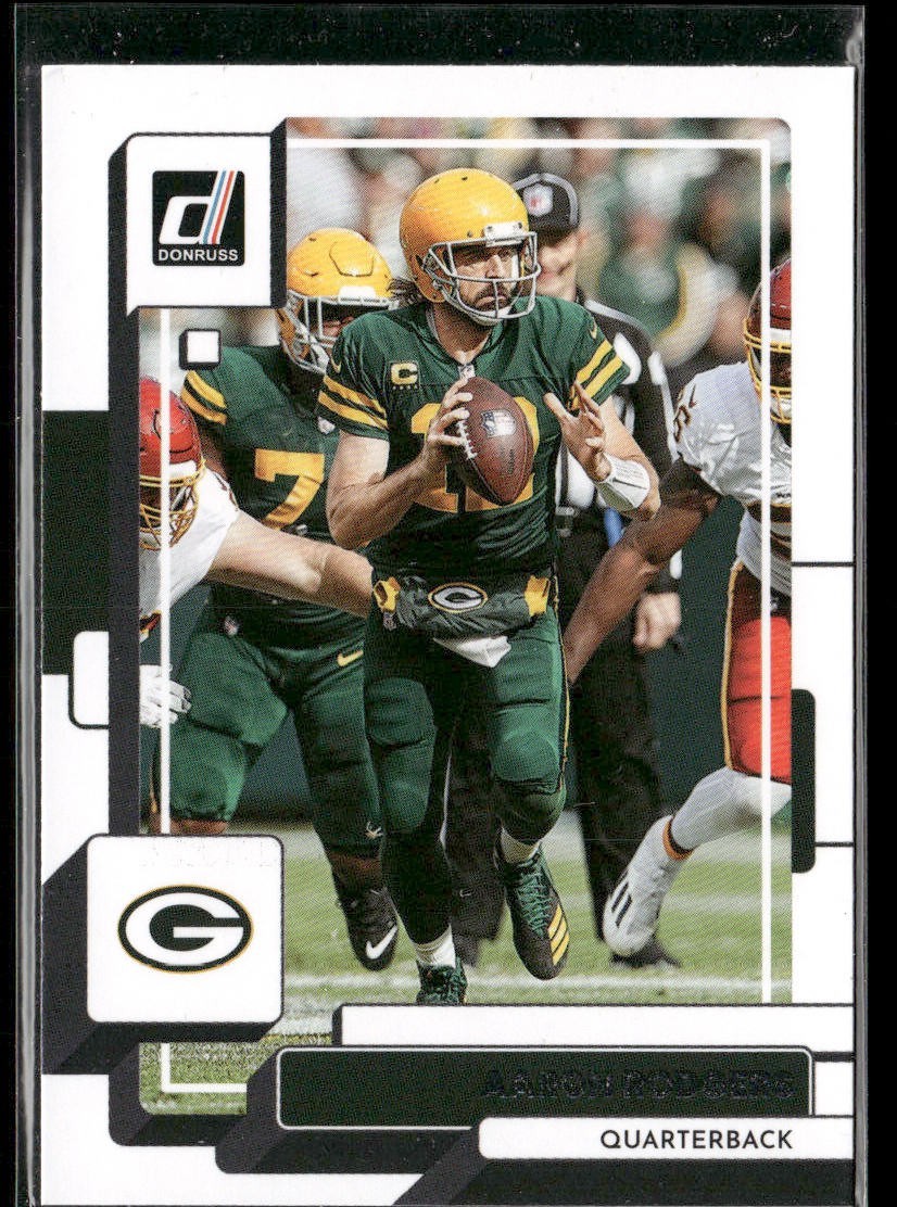 Aaron Rodgers Player Lot Bundle 10 Different Football Cards AR002 Packers Jets back