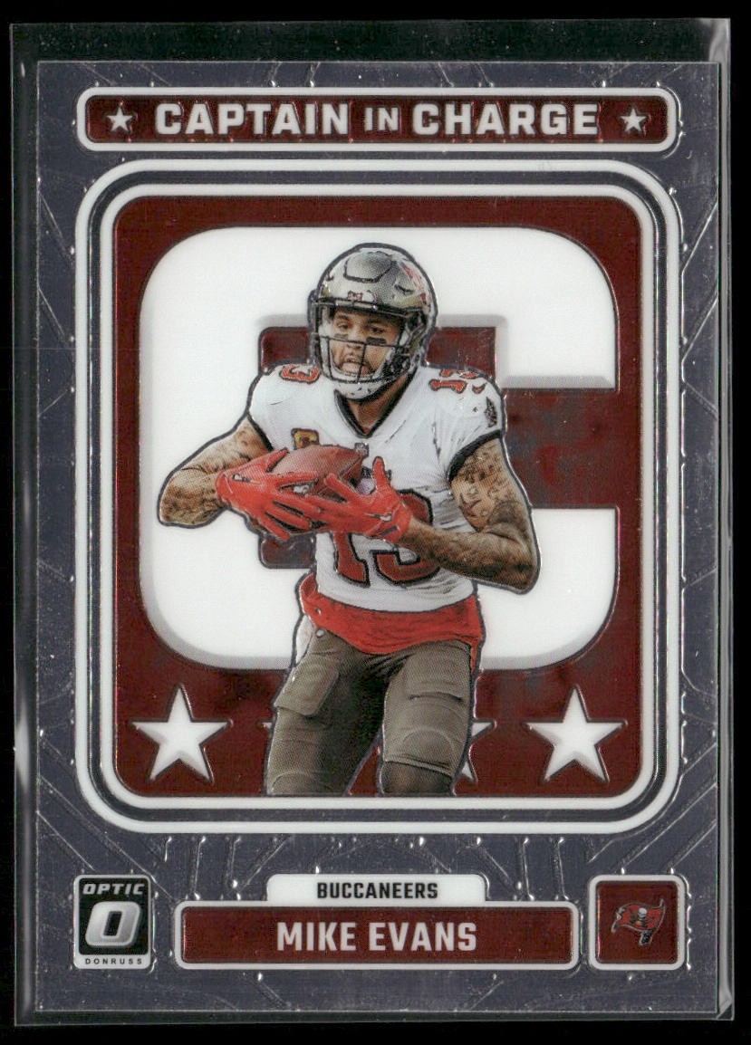 Mike Evans Player Lot Bundle 10 Different Football Cards ME003 Buccaneers front