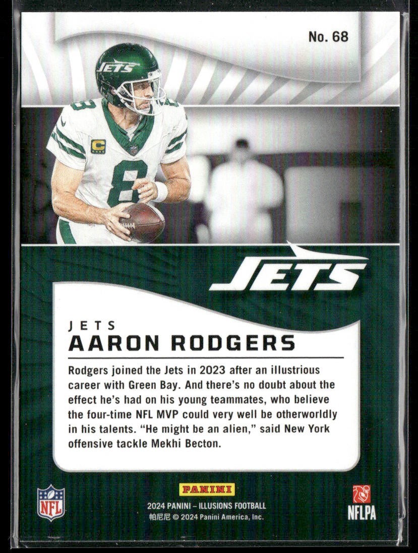Aaron Rodgers Player Lot Bundle 10 Different Football Cards AR002 Packers Jets back