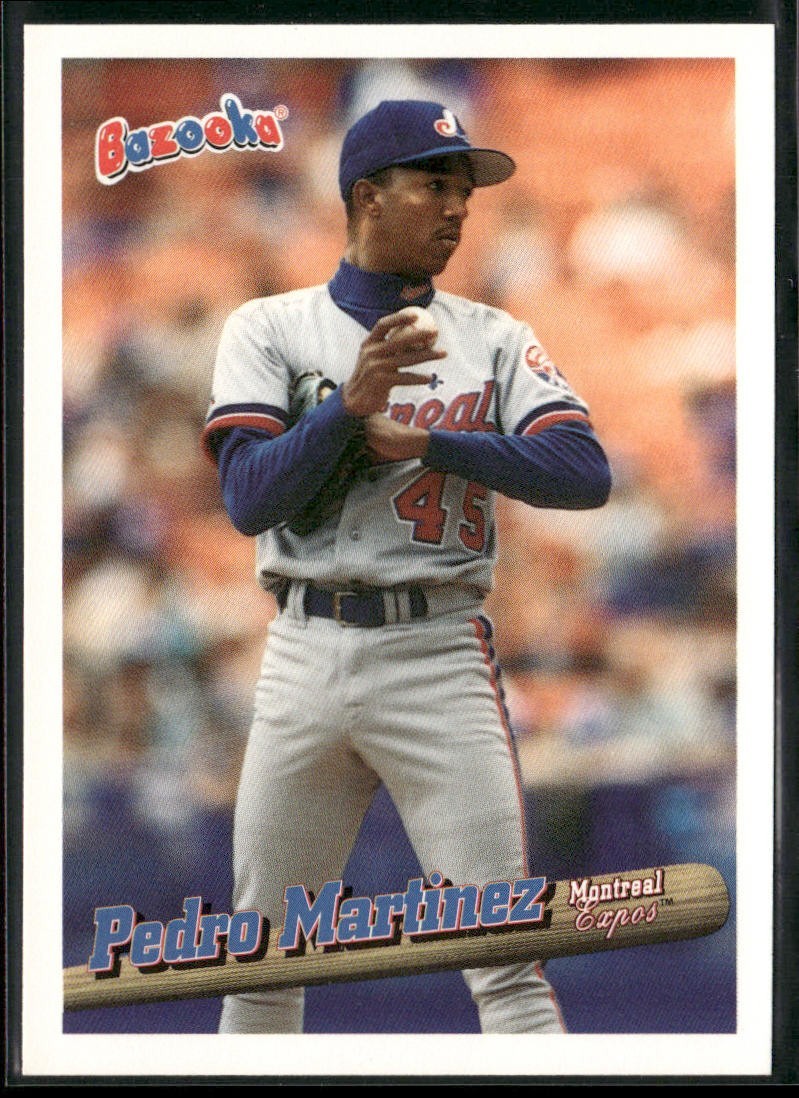 Pedro Martinez Player Lot Bundle 10 Different Baseball Cards PM001 Red Sox back