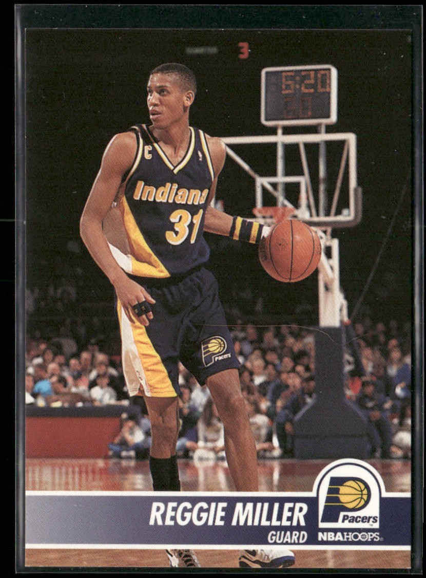 Reggie Miller Player Lot Bundle 10 Basketball Cards RM003 Pacers back