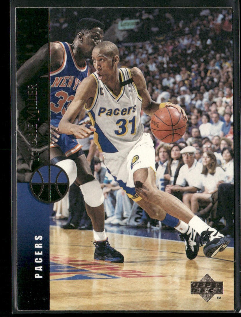 Reggie Miller Player Lot Bundle 10 Basketball Cards RM001 Pacers back